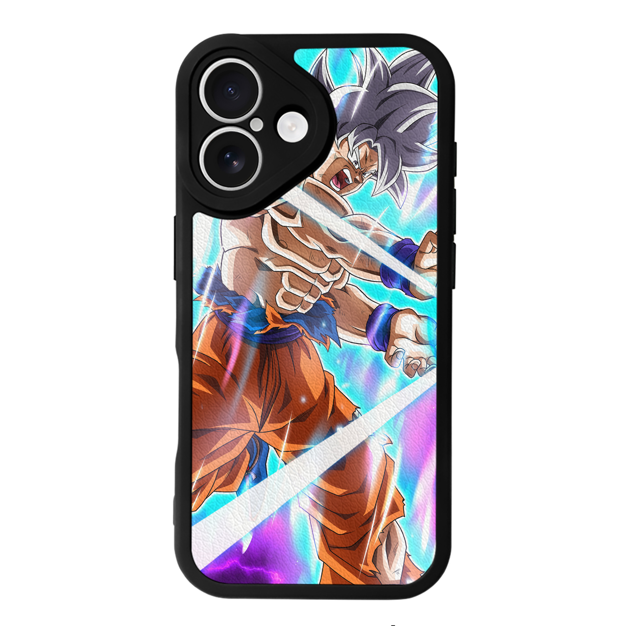 （画像用） ドラゴンボール DRAGON BALL 【iPhone 16シリーズ対応】シリコンスマホケース（レザー調） 材質：シリコン